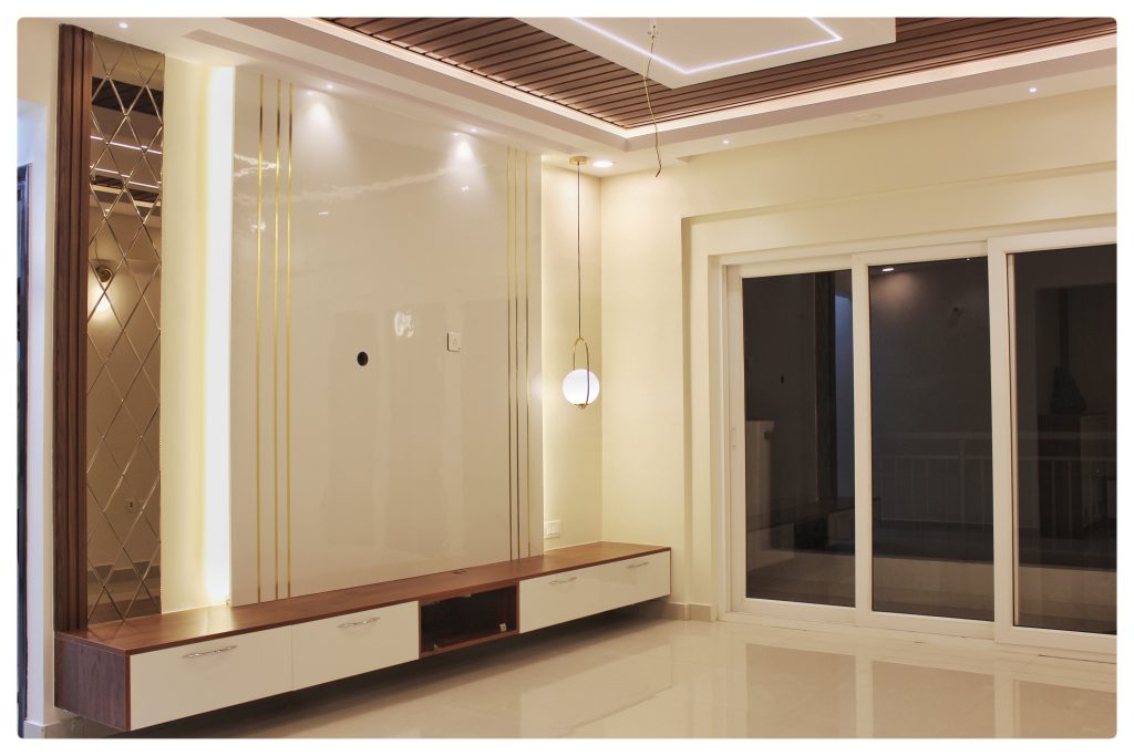 3D Rendering of tv unit