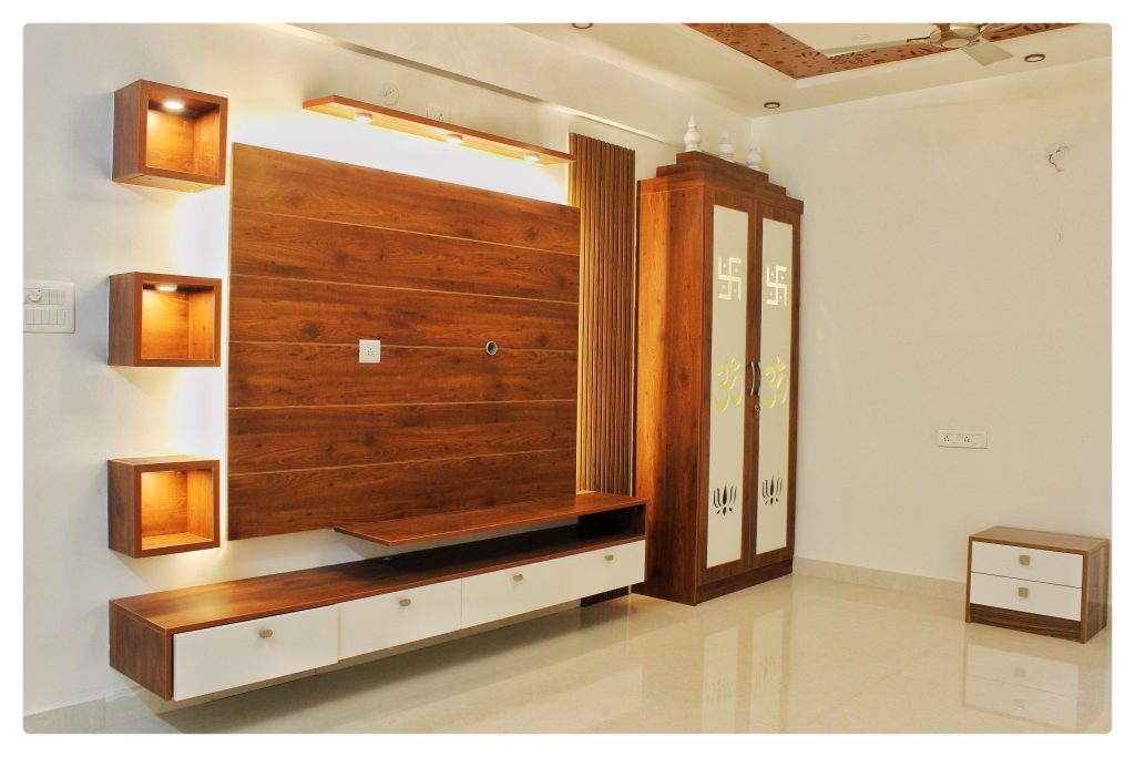 3D Rendering of tv unit