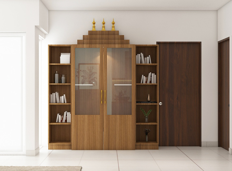 3D Rendering of bookshelh
